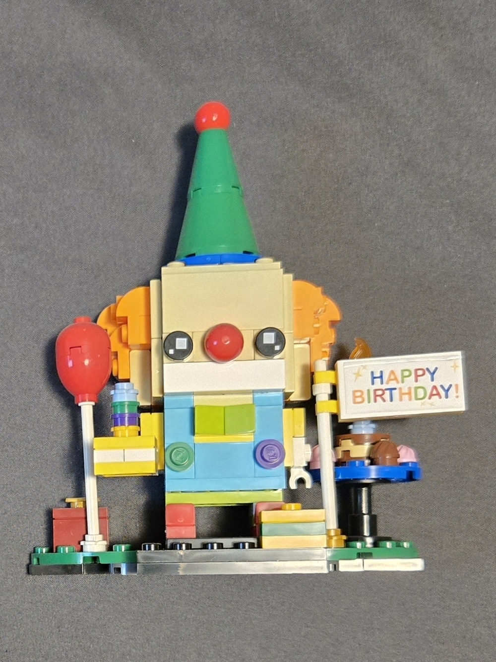 Lego Birthday Clown Brickhead